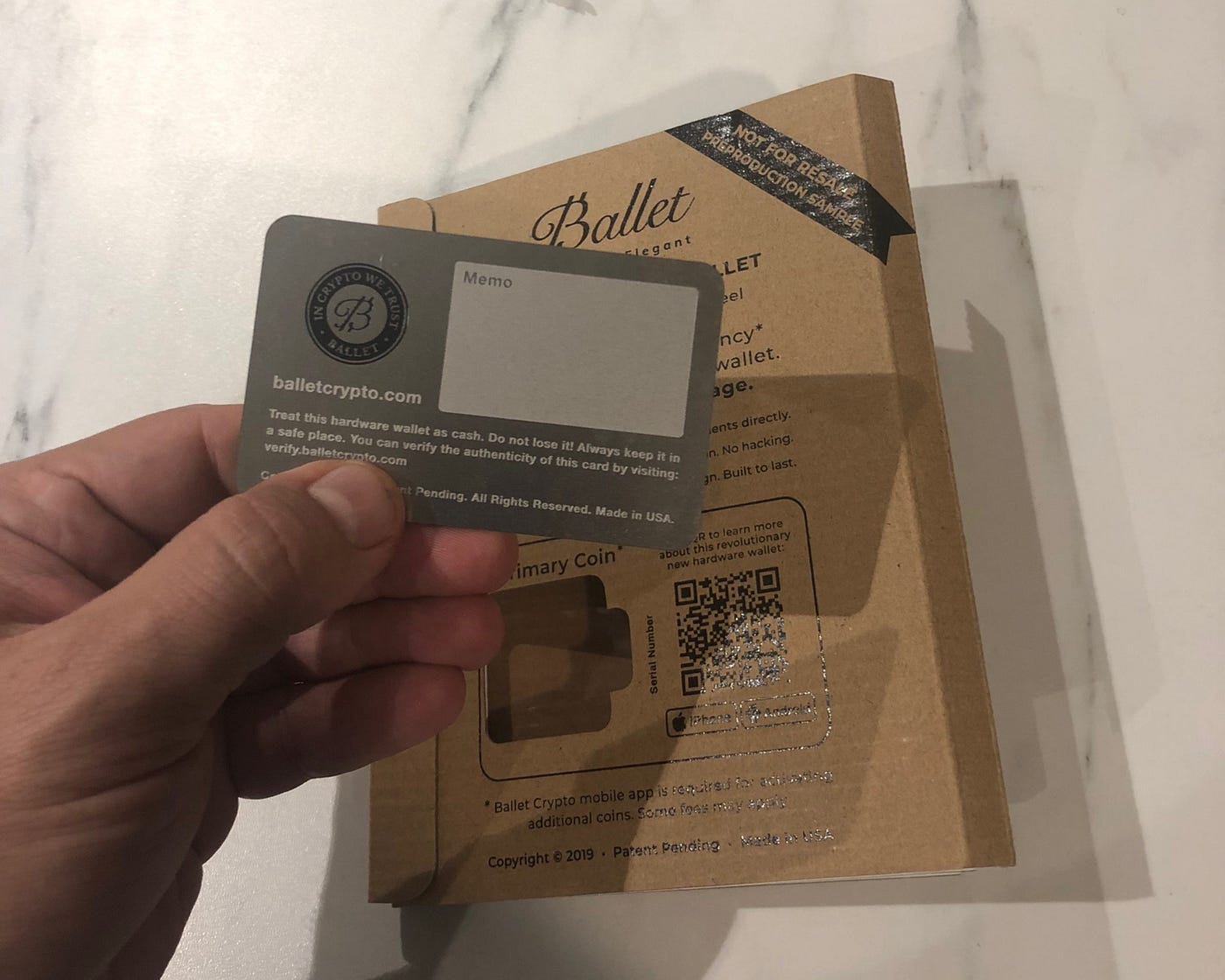 Ballet Cryptocurrency Wallet Review | by mikeinspace | Medium