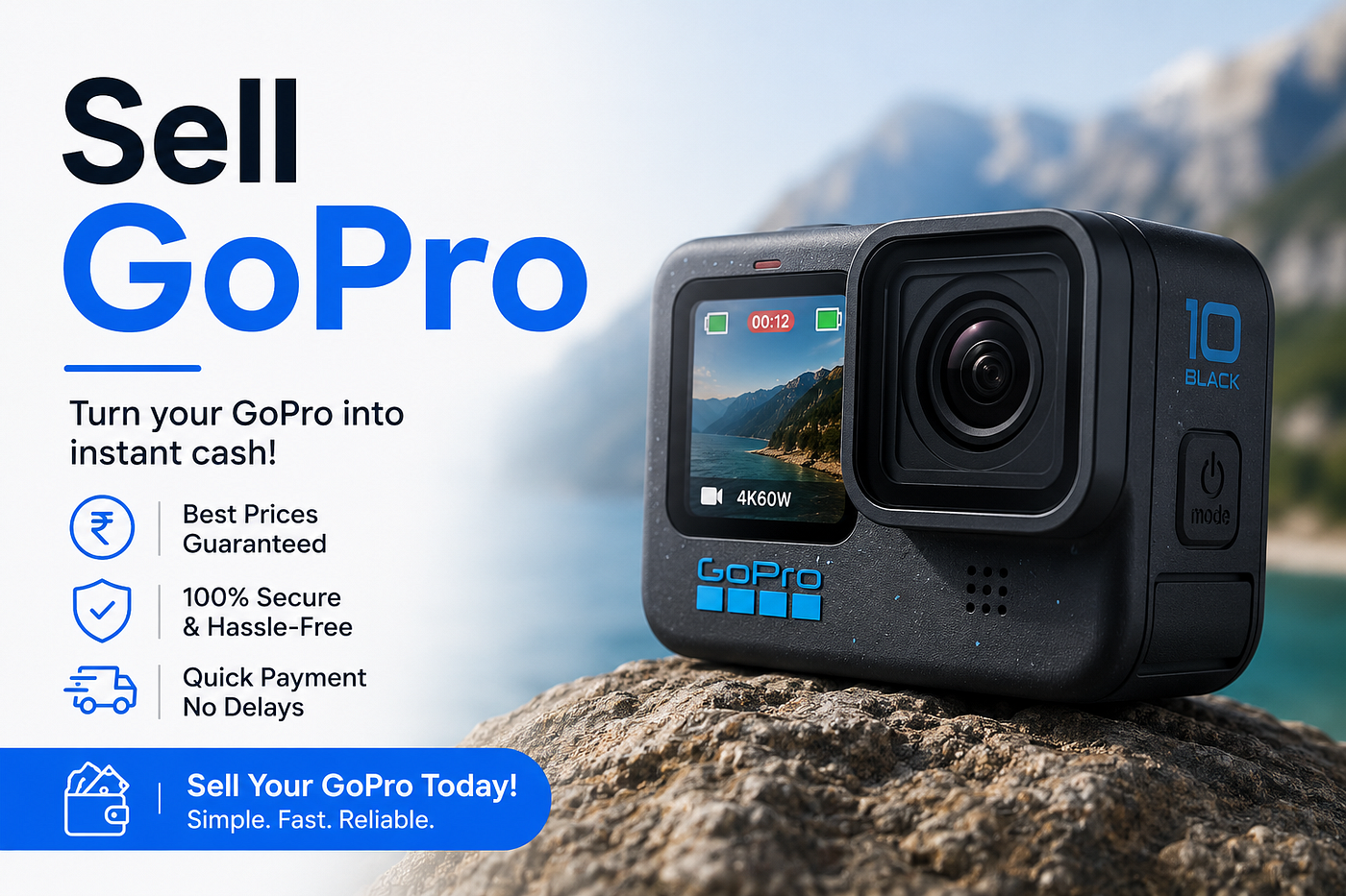 How to Sell Gopro Online with Sell your gadget