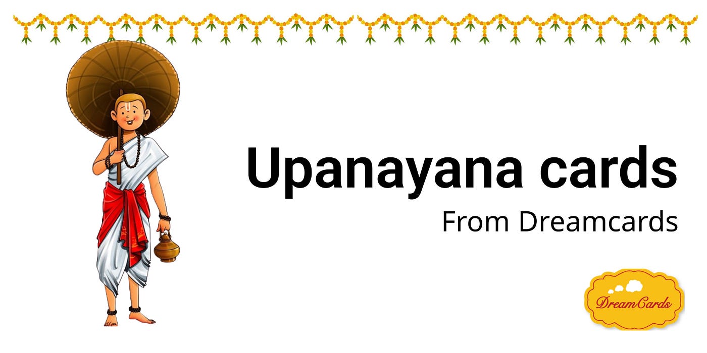 Upanayanam cards / 16 Sanskars. upanayanam / upanayana / upanayan ...