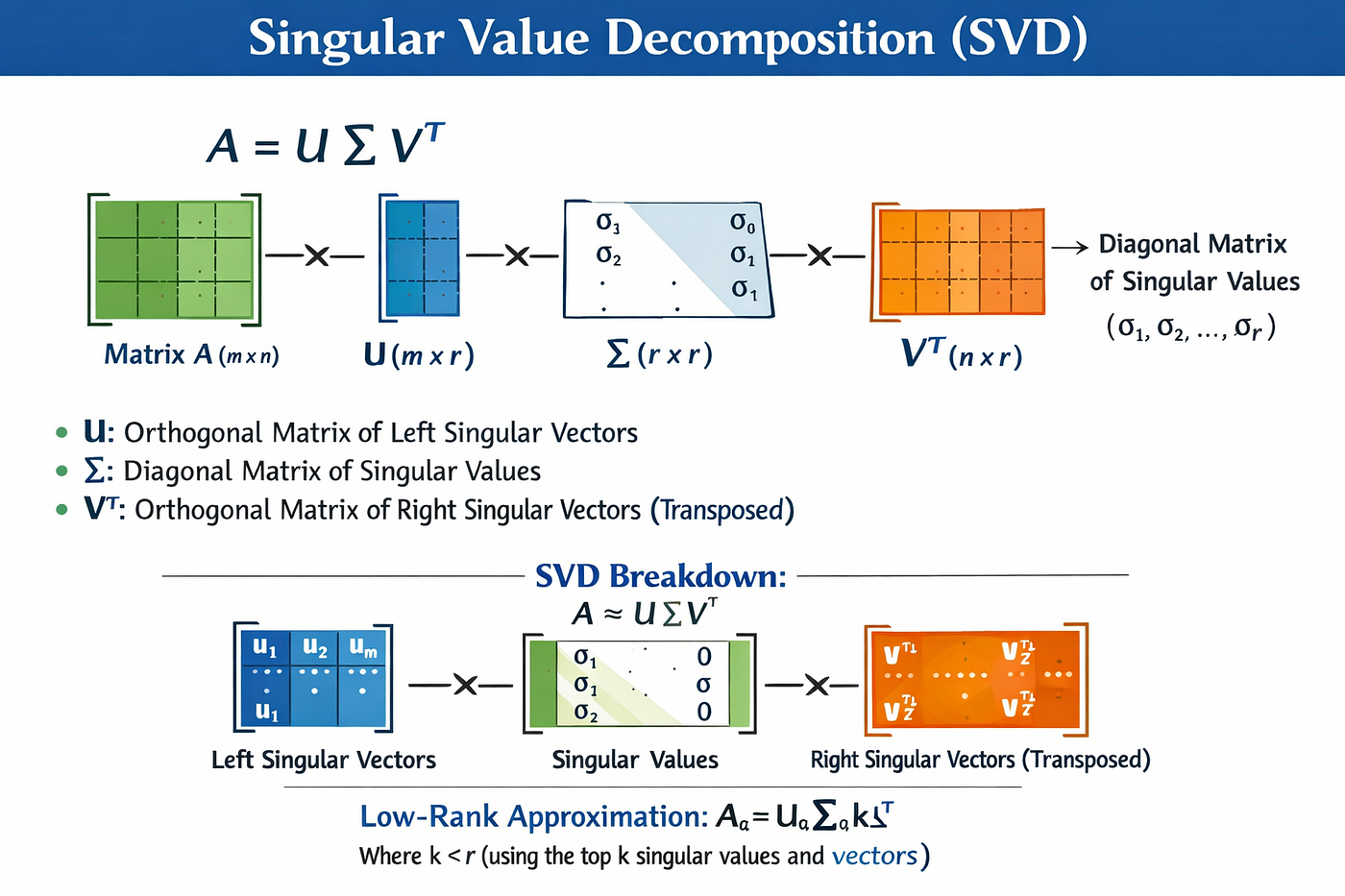 Singular Value Decomposition (SVD): Explaining my understanding of SVD