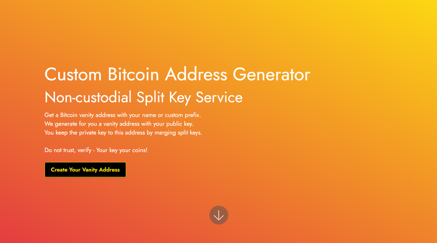 How to create a custom bitcoin vanity address from a third party without  trust it? | by Bitcoin-Uni | Medium