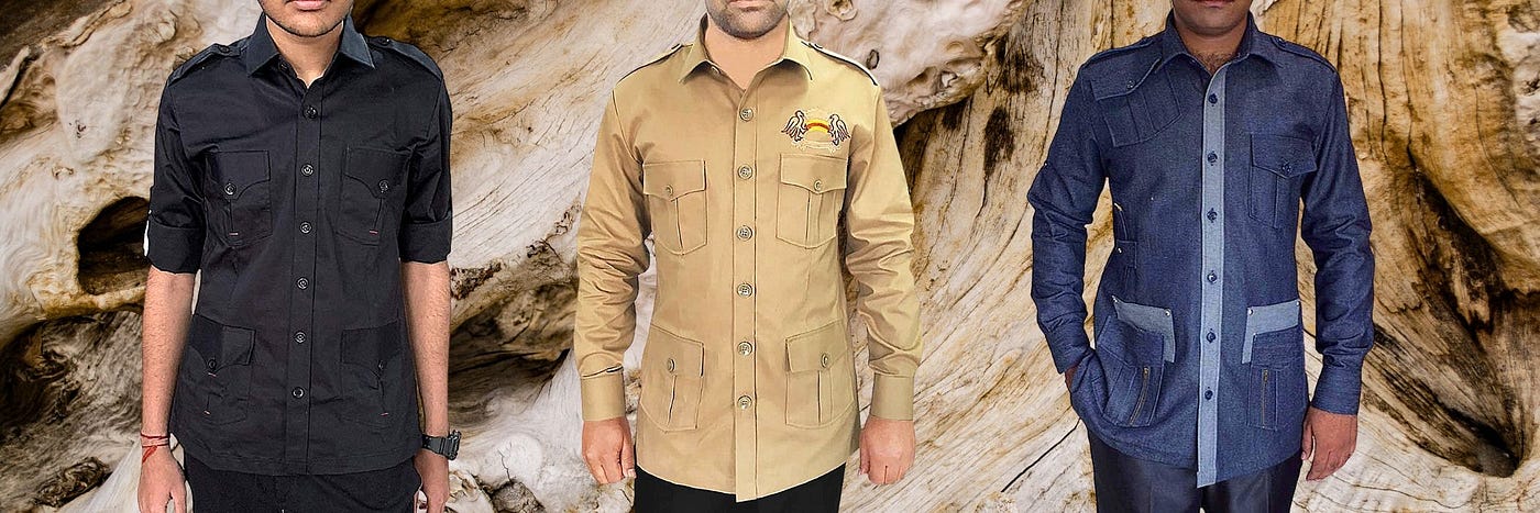 Safari shirt mens. A Safari shirt mens is more than just…, by Dress to  Rule