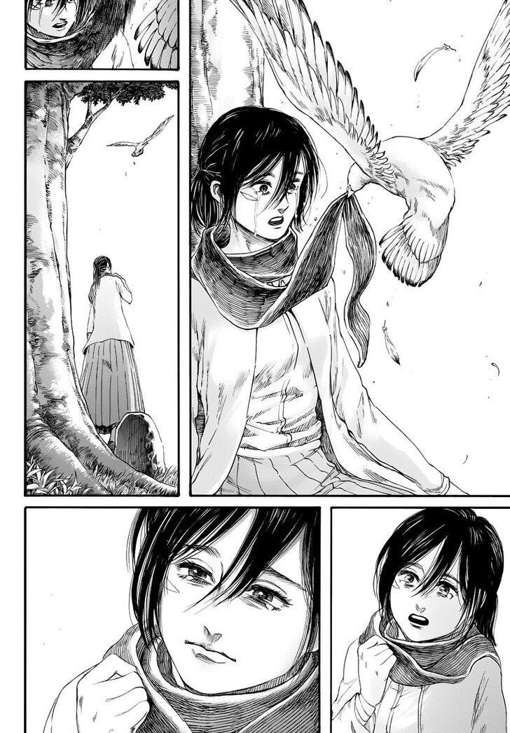 Mikasa Grasps Her Scarf Solemnly in New Attack on Titan Final