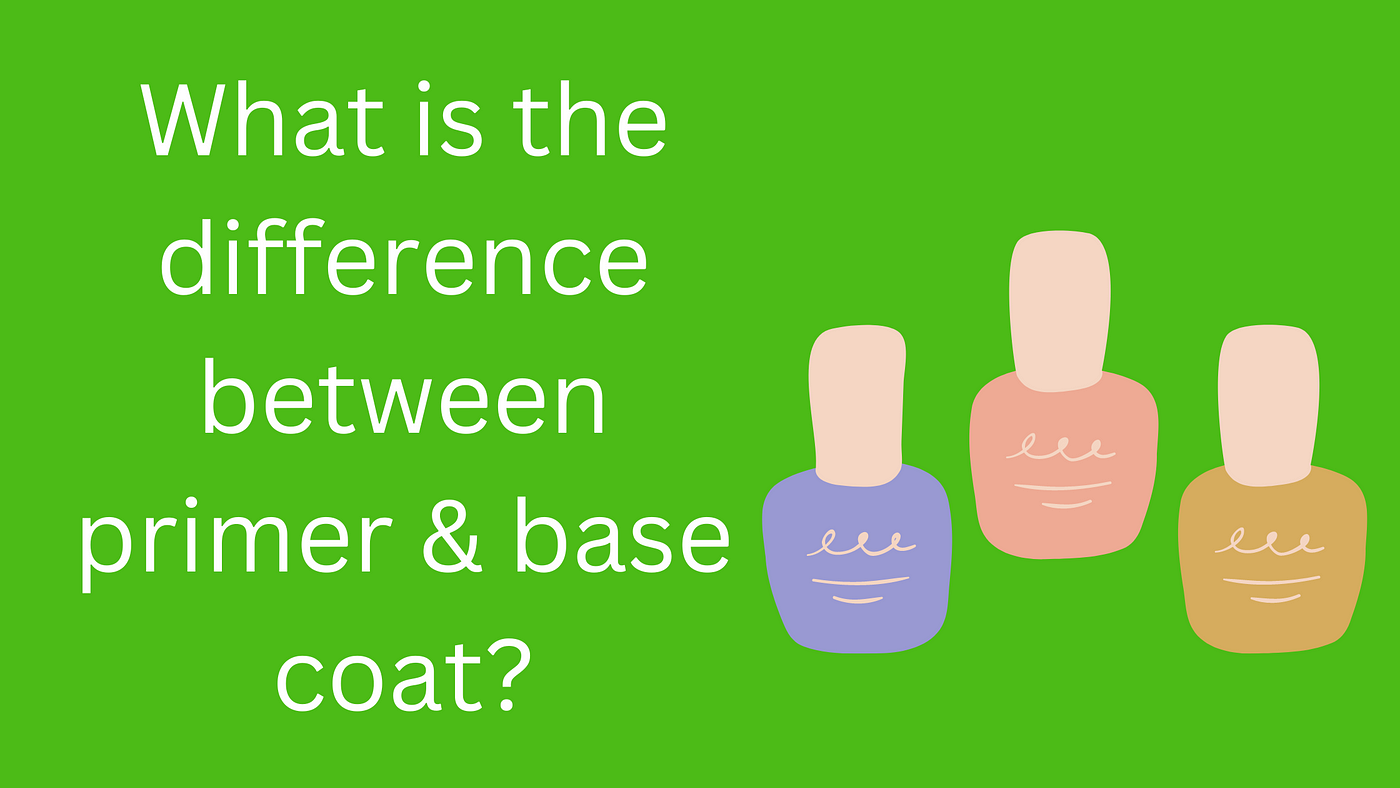 What Is the Difference Between Top Coat and Base Coat?