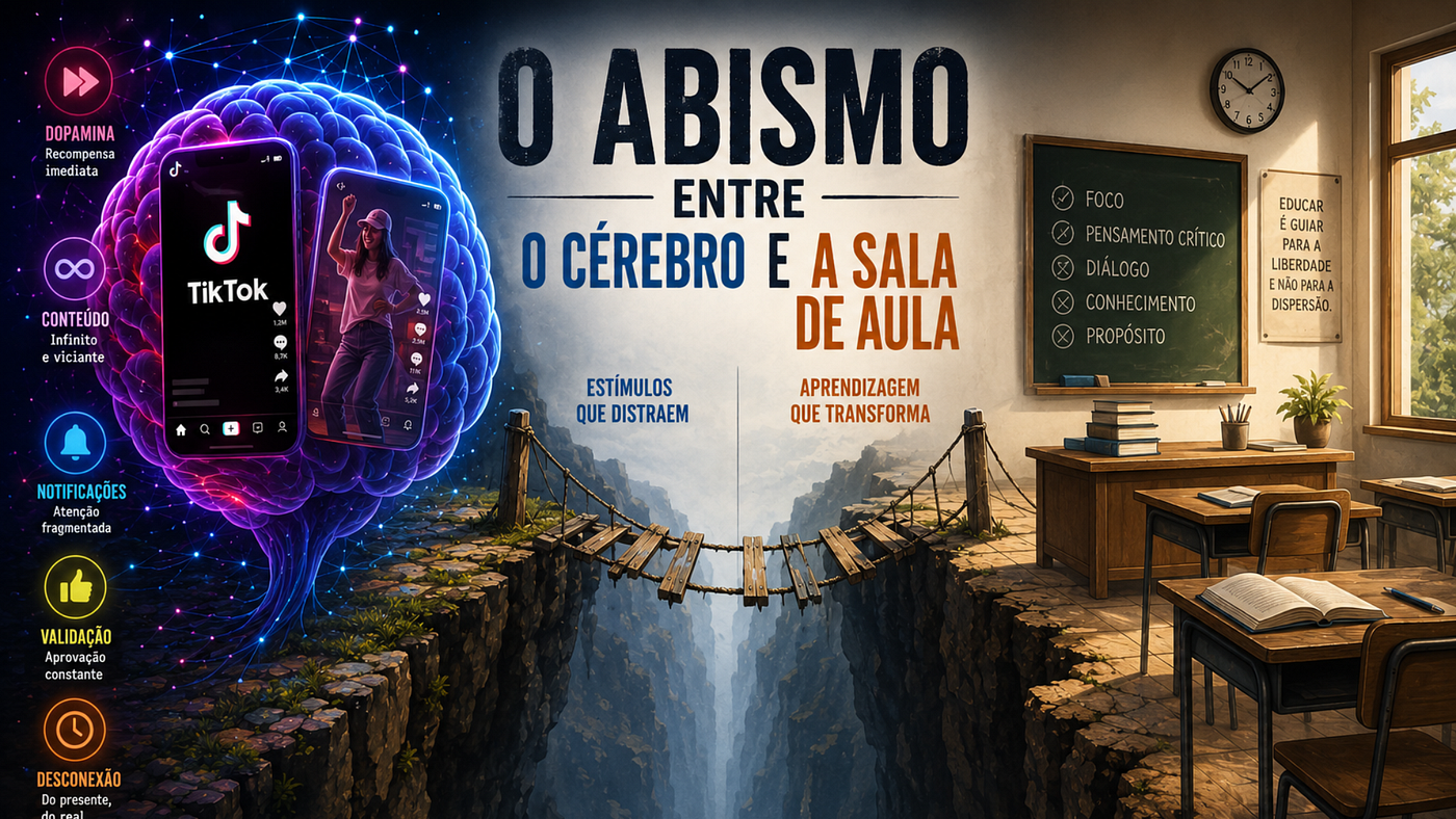 O Abismo entre o Cérebro e a Sala de Aula