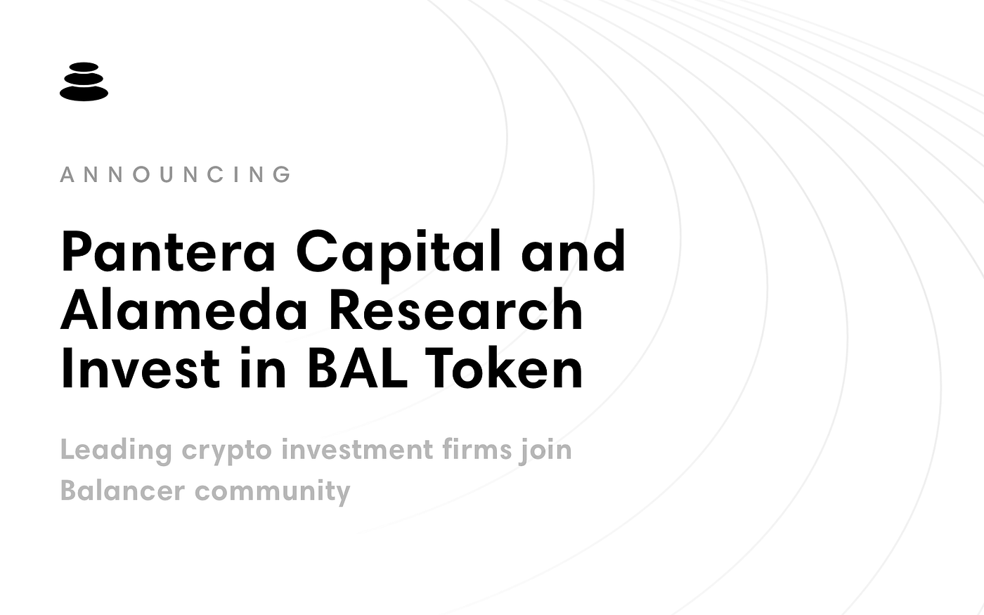 Pantera Capital and Alameda Research Invest in Balancer to Accelerate  Growth of Programmable Liquidity | by Jeremy Musighi | Balancer Protocol |  Medium