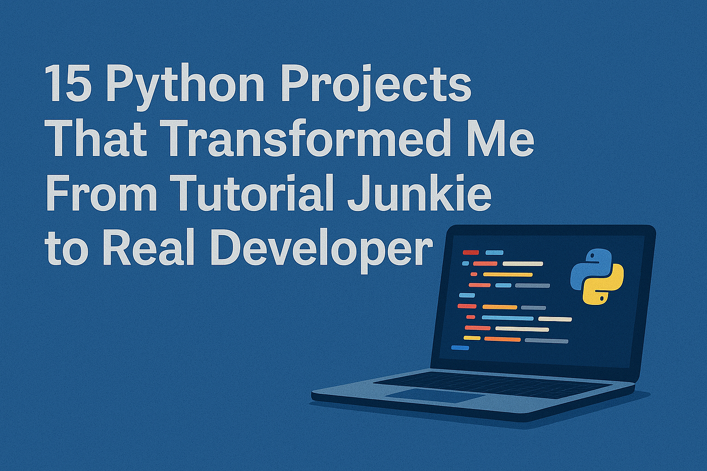 15 Python Projects That Transformed Me From Tutorial Junkie to Real  Developer | by Flindcood | Nov, 2025 | Python in Plain English