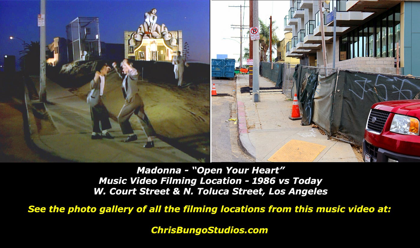 Madonna’s Music Video — Open Your Heart — Filming Location