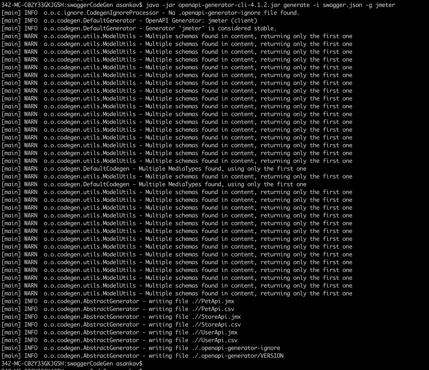Generating JMeter Scripts for API testing using Swagger OpenAPI