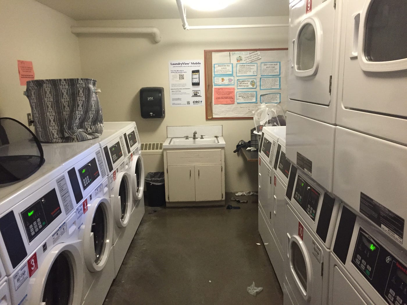 Laundry Quarters Bag, College Dorm Necessity, Laundry, Apartment