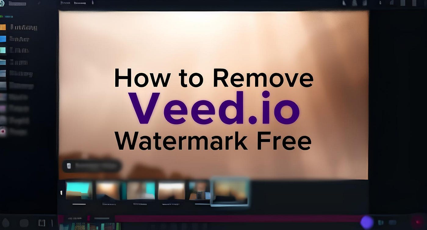 How to Remove Veed IO Watermark for Free: Top 6 Methods