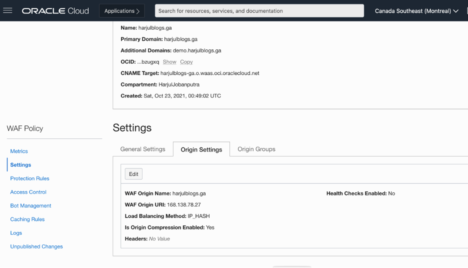 Oracle Web Application Firewall in Disaster Recovery (DR) Situation, by  Harjul Jobanputra