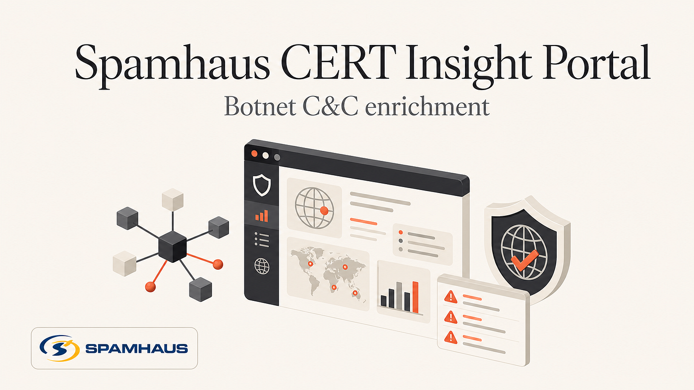 Spamhaus CERT Insight Portal: how botnet C&C enrichment helps email teams