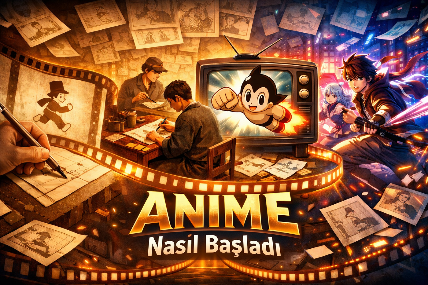 Çizgiden Ekrana: Anime ve Manganın Yüz Yıllık Gizemli Yolculuğu