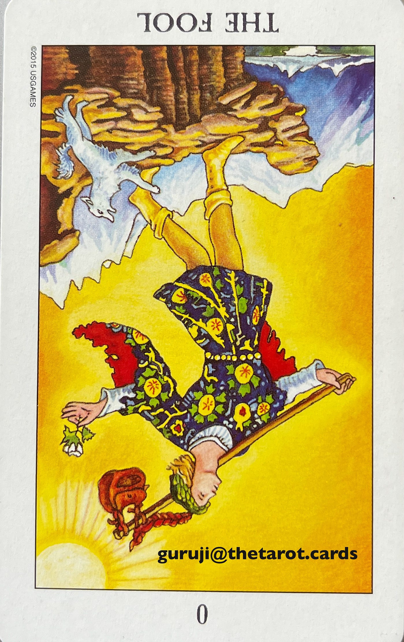 Tarot Card of the Day: The Fool (Reversed) | by Vivek Kumar (Vik) | The  Tarot Cards by Guru Ji
