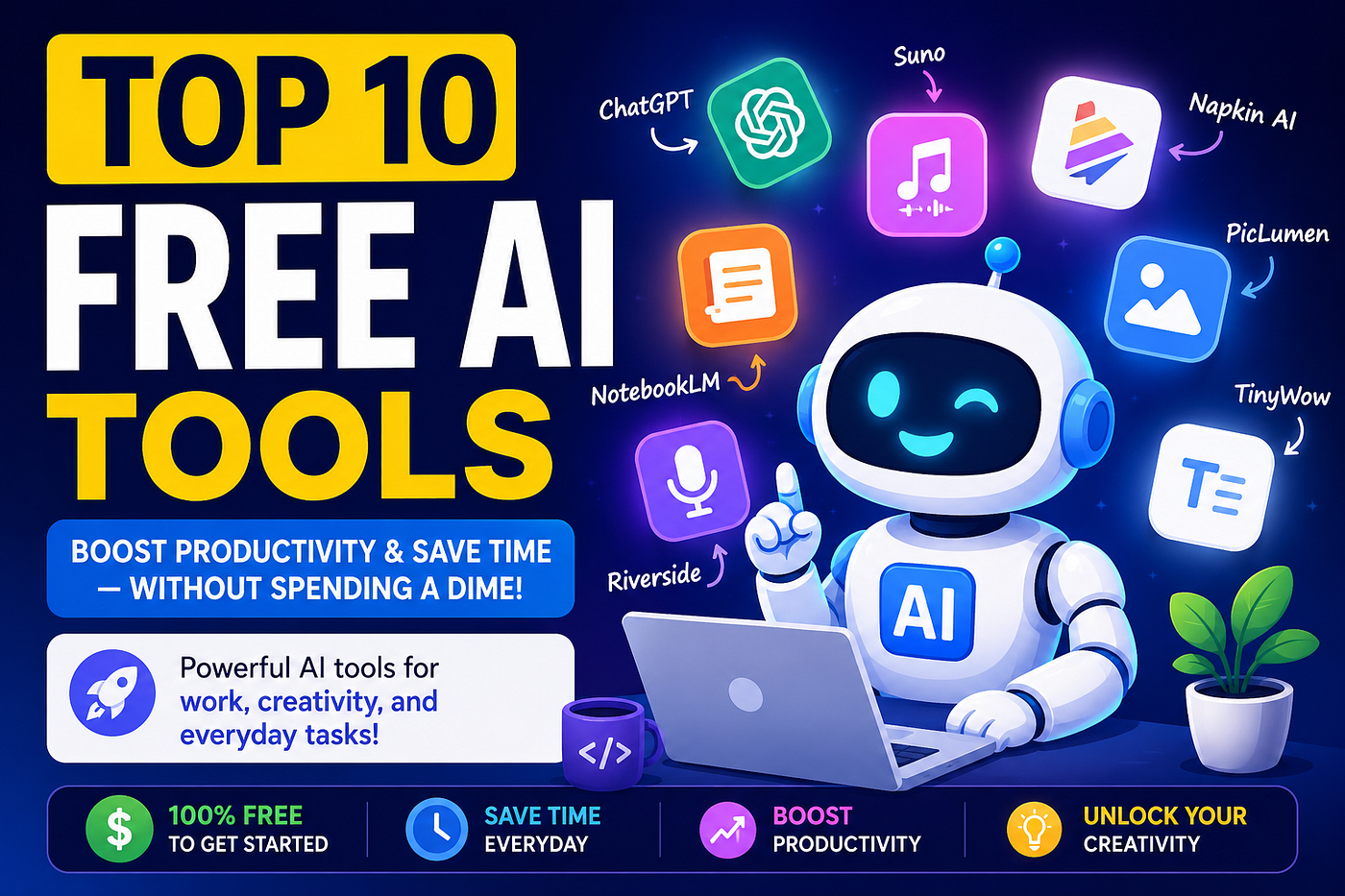 Top 10 Ai Tools That Can Save You Hours Every Week: Ultimate Efficiency Guide