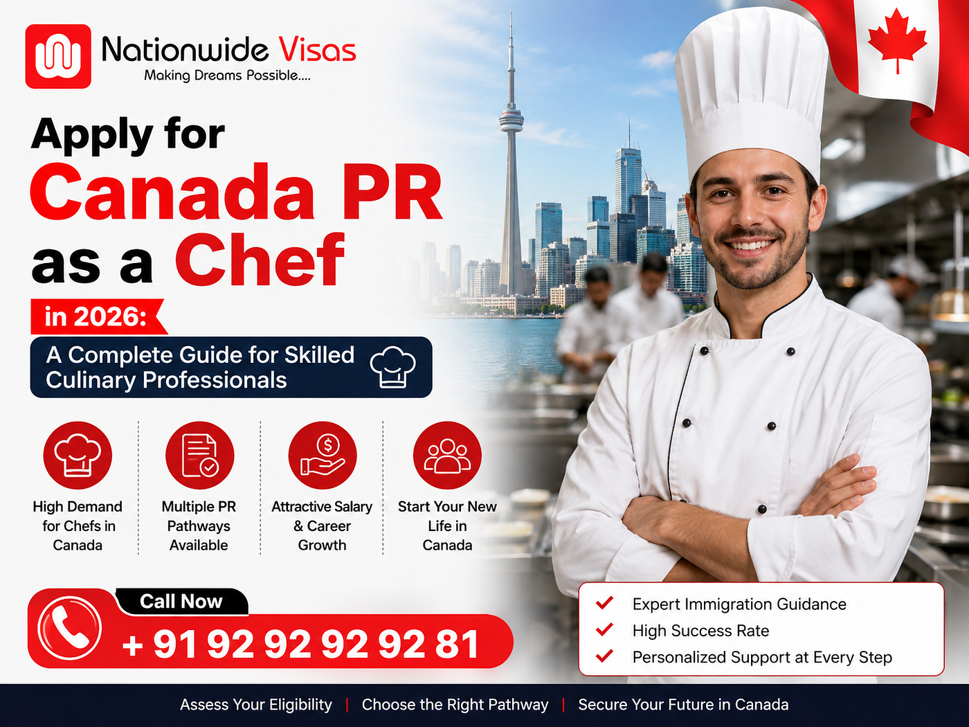 Apply for Canada PR as a Chef in 2026: A Complete Guide for Skilled Culinary Professionals