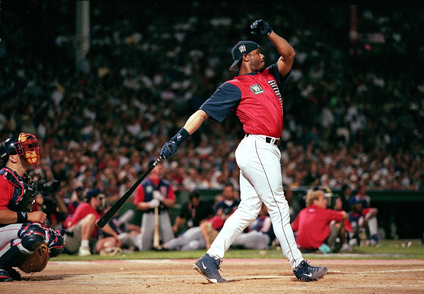 Ken Griffey Jr., baseball's most consistent slugger, matched Joe