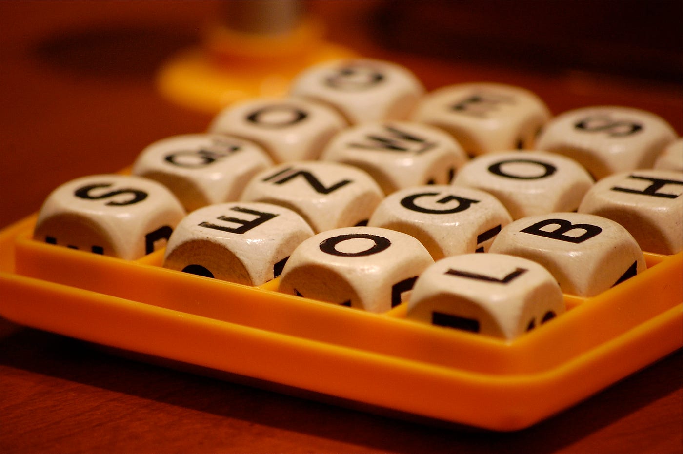 Boggle in Ruby: Dice and Grids. I thought I'd make a simple game based… |  by Harry Turnbull | Medium