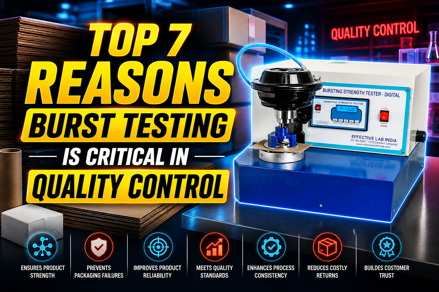 Top 7 Reasons Burst Testing Is Critical in Quality Control