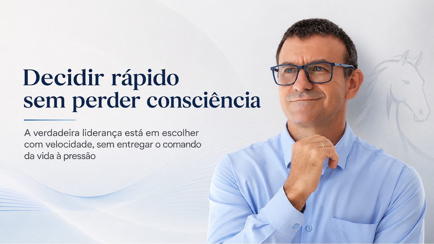 Decidir rápido sem perder consciência