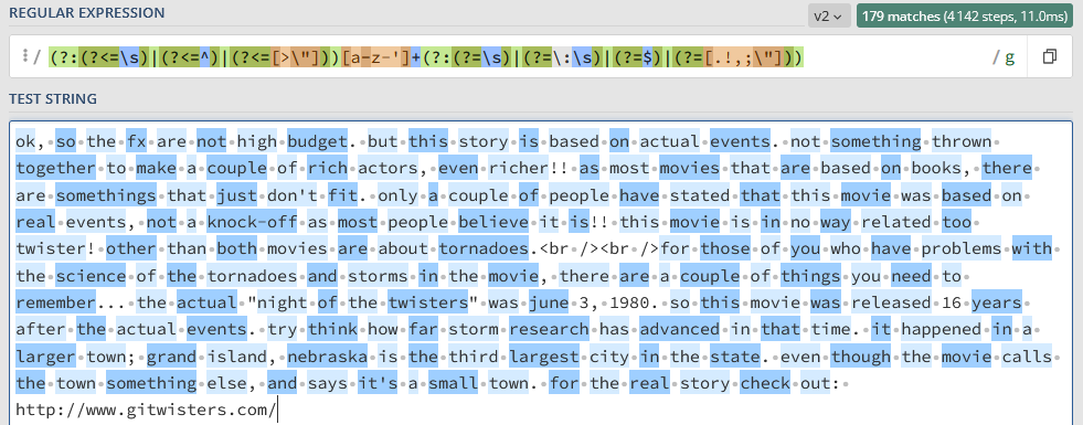 Regex machine hot sale learning