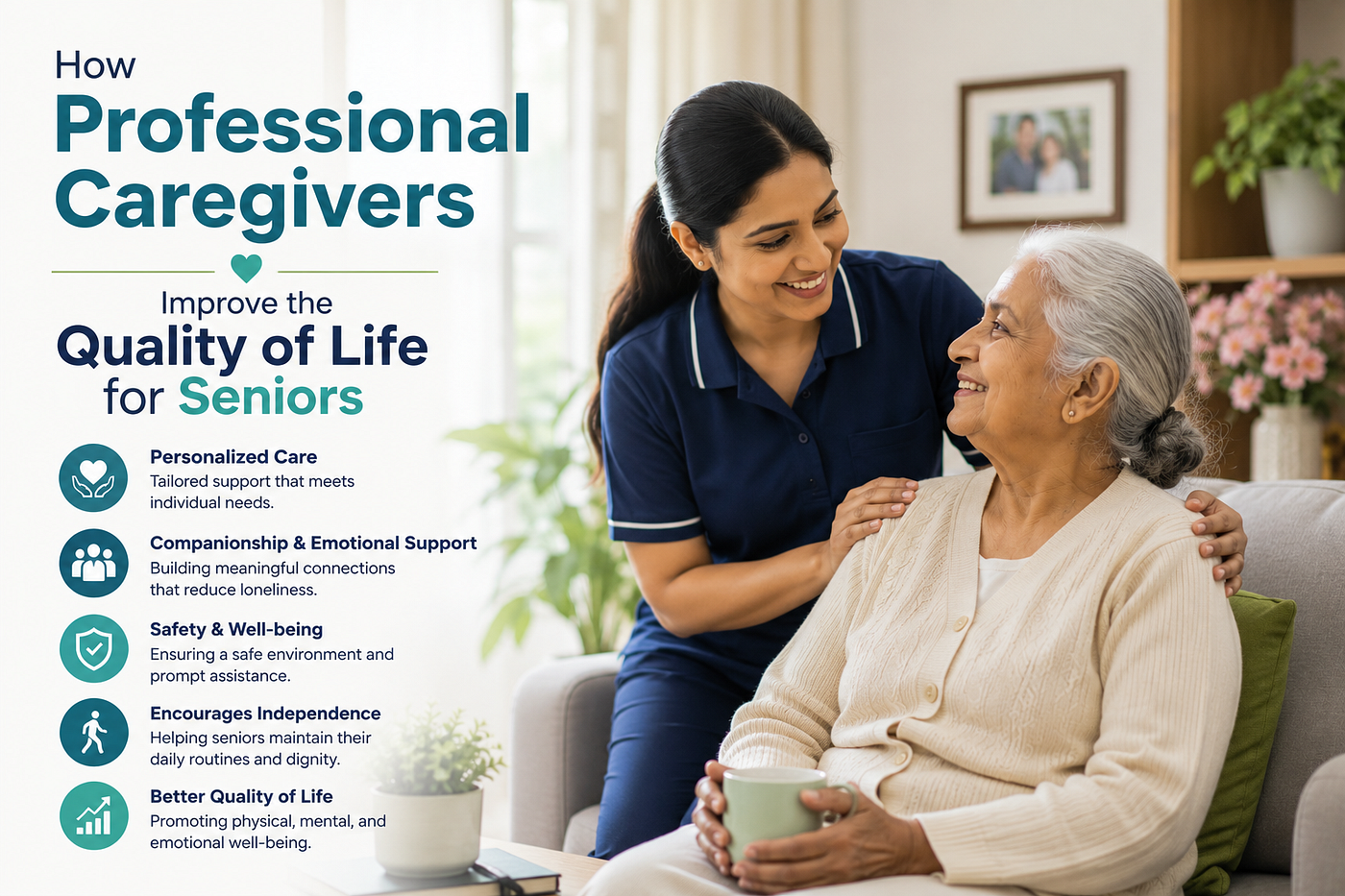 How Professional Caregivers Improve the Quality of Life for Seniors