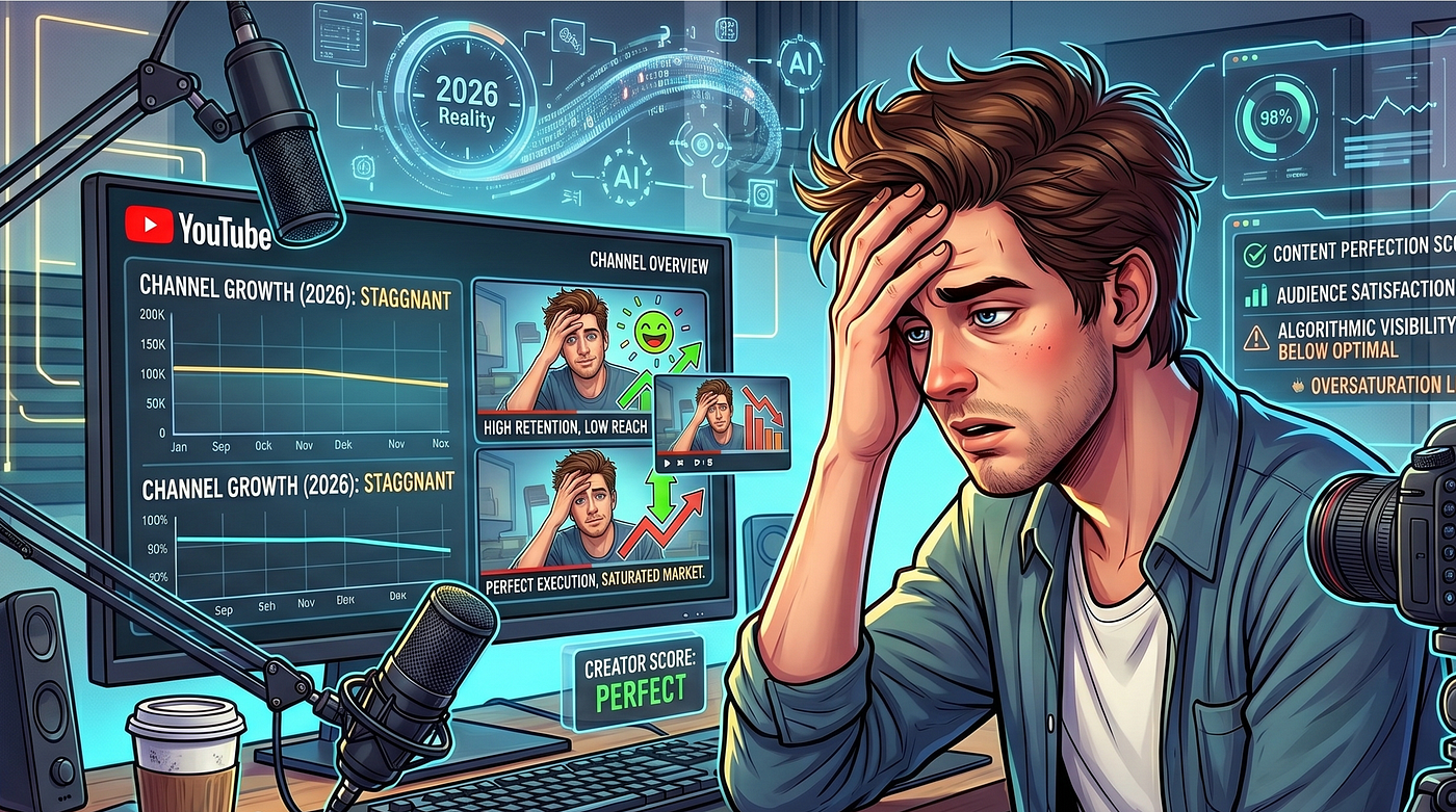 You’re Doing Everything Right on YouTube: Why Isn’t It Working? (2026 Reality)