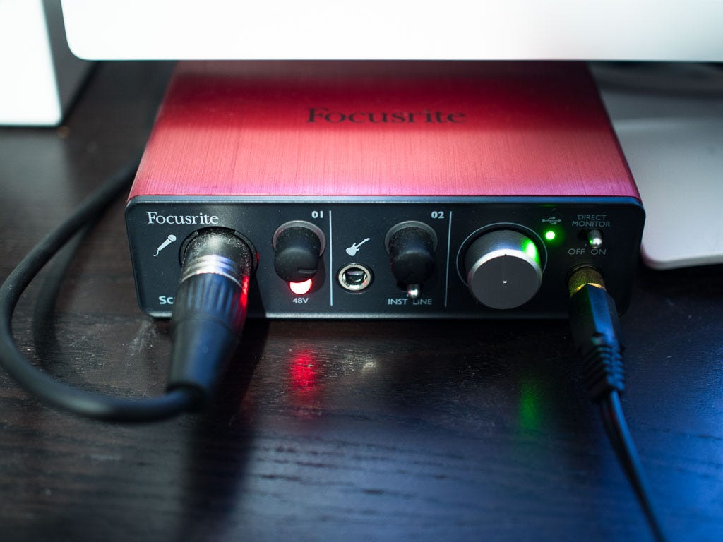 Focusrite Scarlett Solo & AT2020 セット Focusrite Scarlett Solo Studio 4th Gen オーディオ