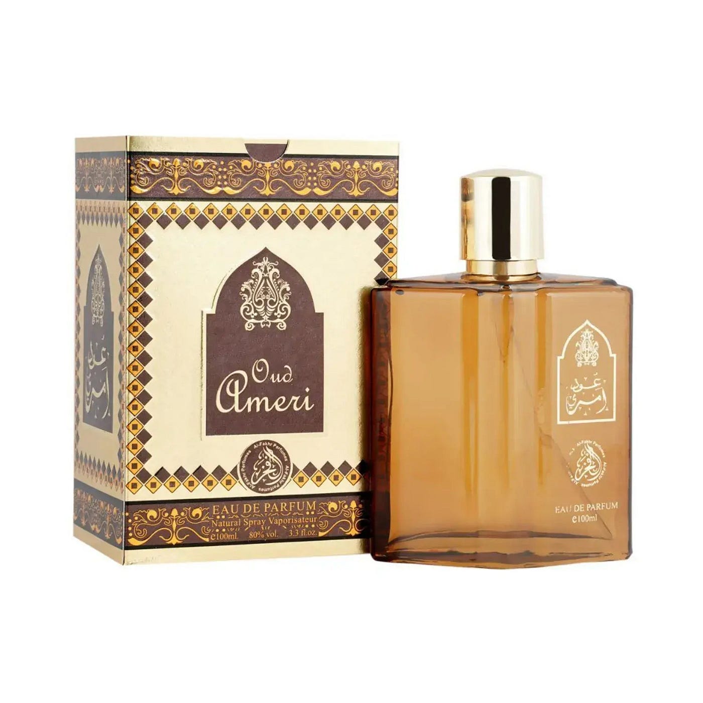 AL-Fakhr Oud Ameri Eau De Parfum For Men & Women 100ml - Perfumepalace -  Medium