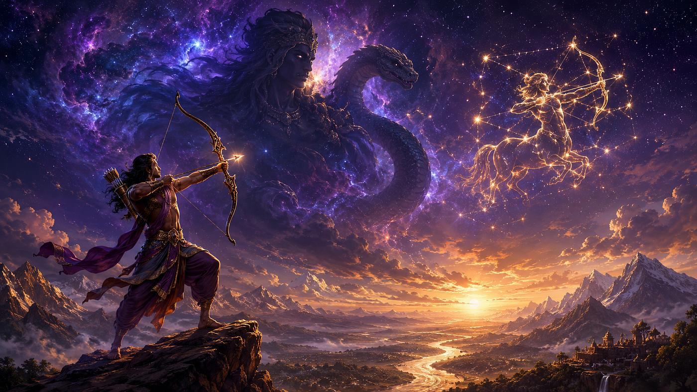Rahu in Sagittarius: The Karmic Hunger to Find Your Own Truth