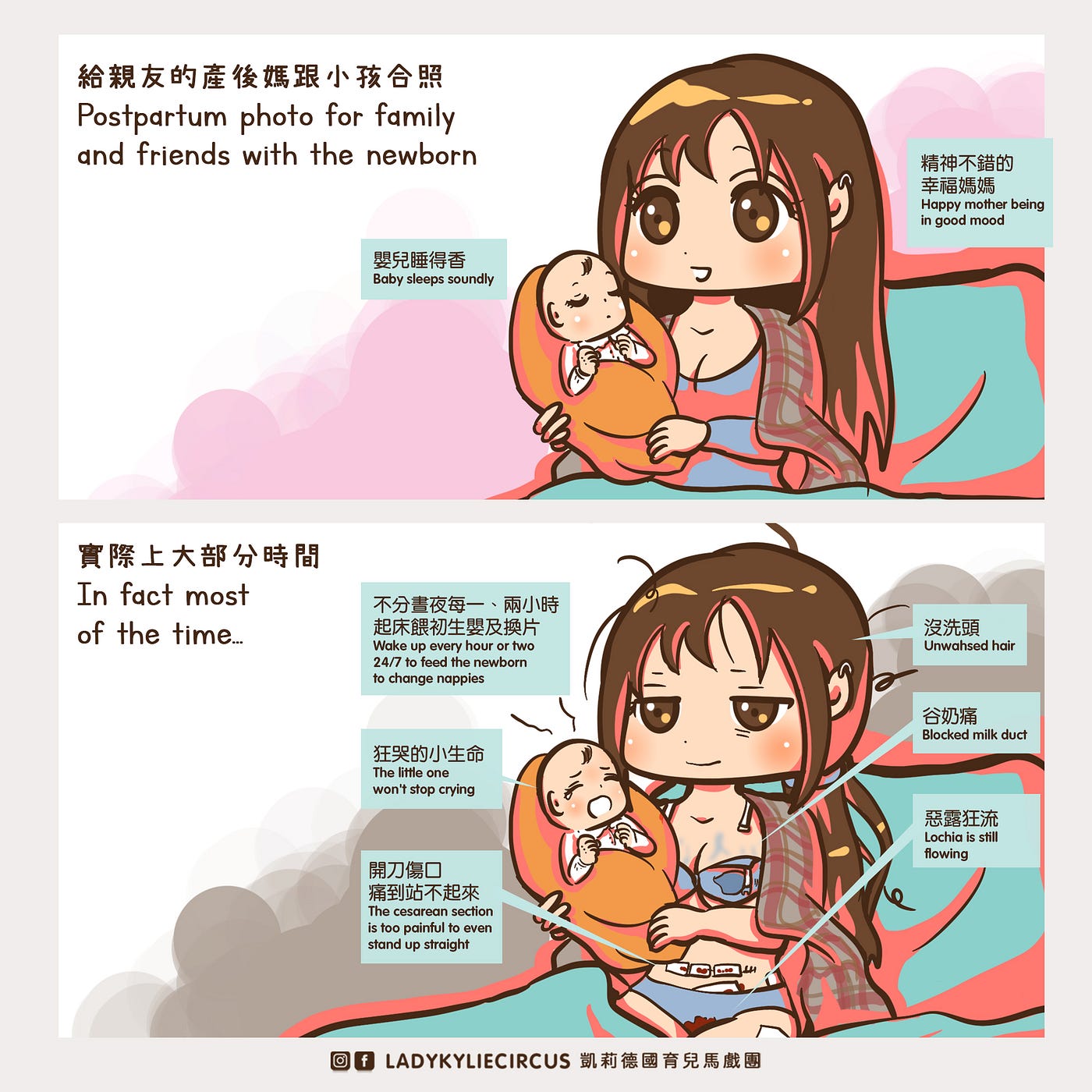 Dedicated to you who just became a mother