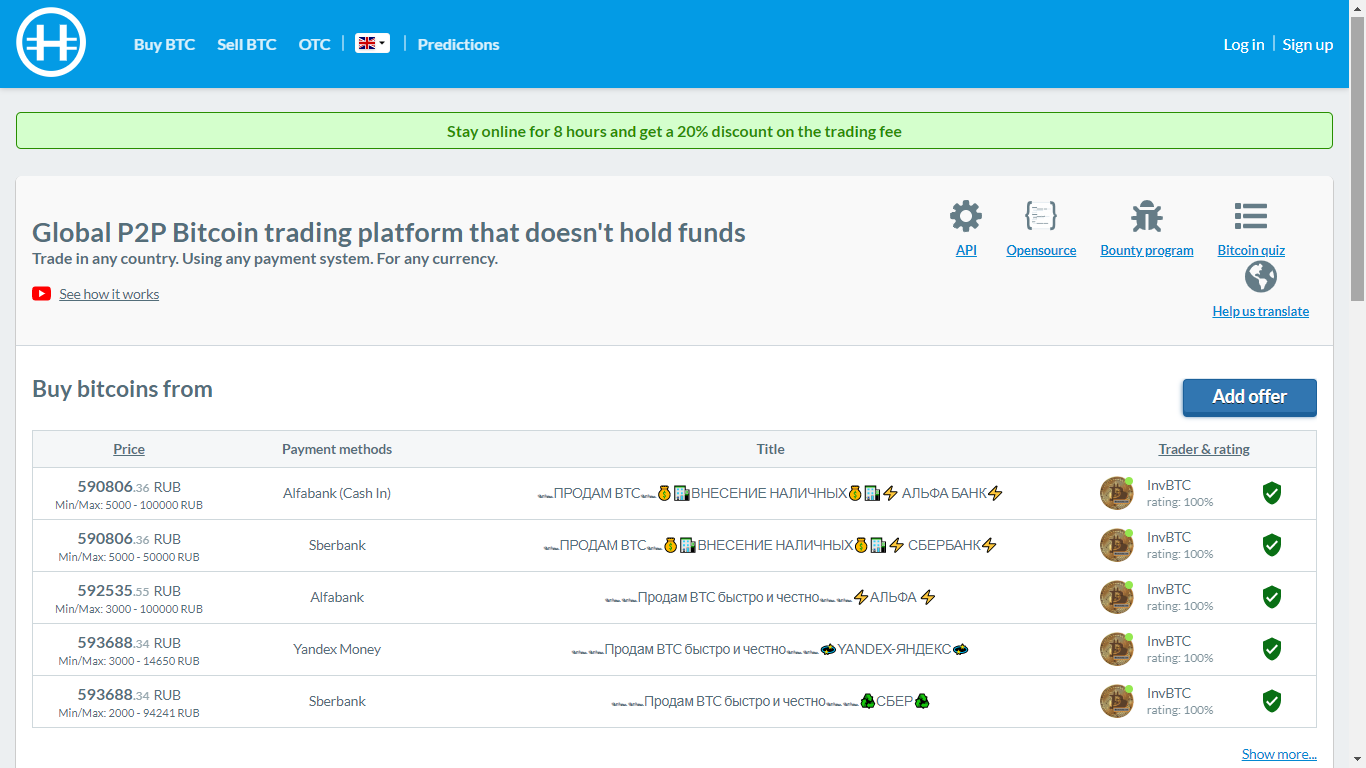 Four Different Platforms To LocalBitcoins For Bitcoin Exchange Pairs | by  Rubikkav | Medium