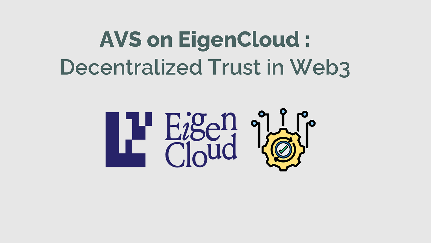 AVS on EigenCloud: Decentralized Trust in Web3