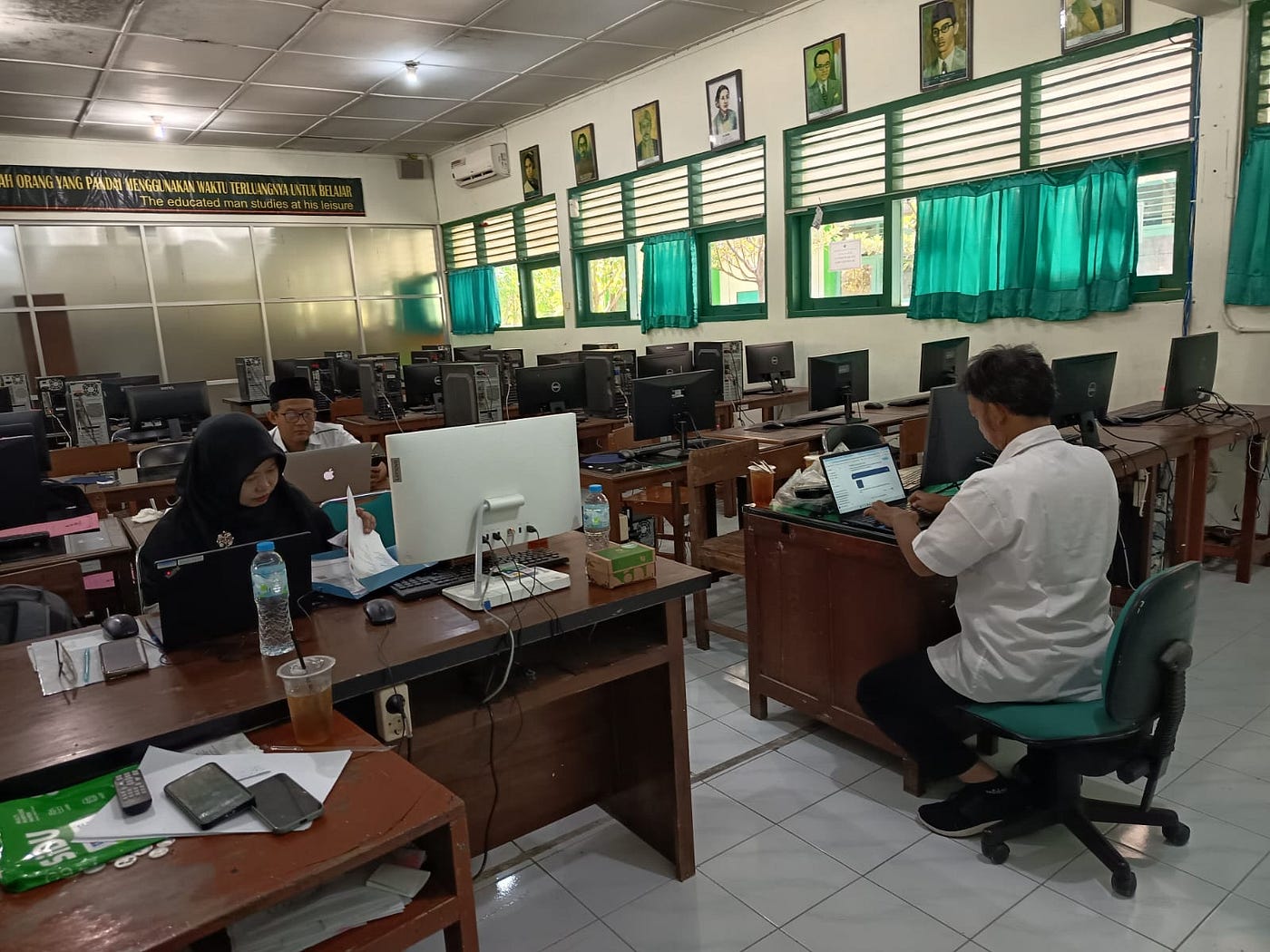 Tim Laboratorium MTsN 4 Bantul Pastikan Data PMBM Akurat dan Transparan