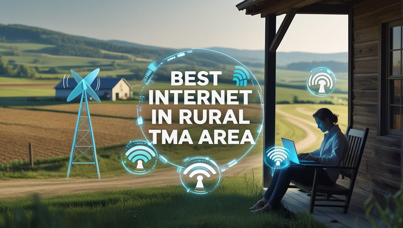 What is the best option for Internet in a rural area?