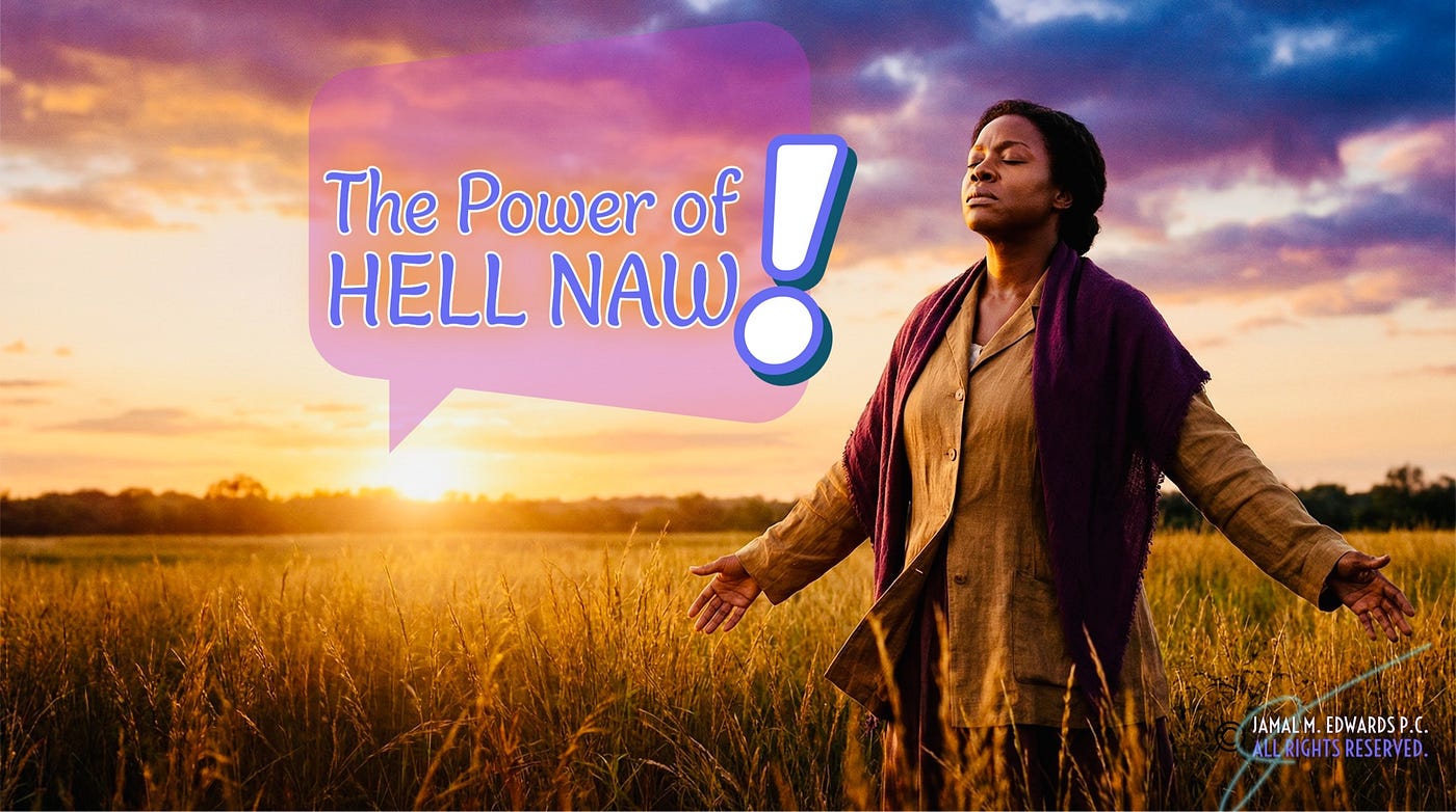The Power of Hell Naw: Why Boundaries Mean Nothing Until You Enforce Them
