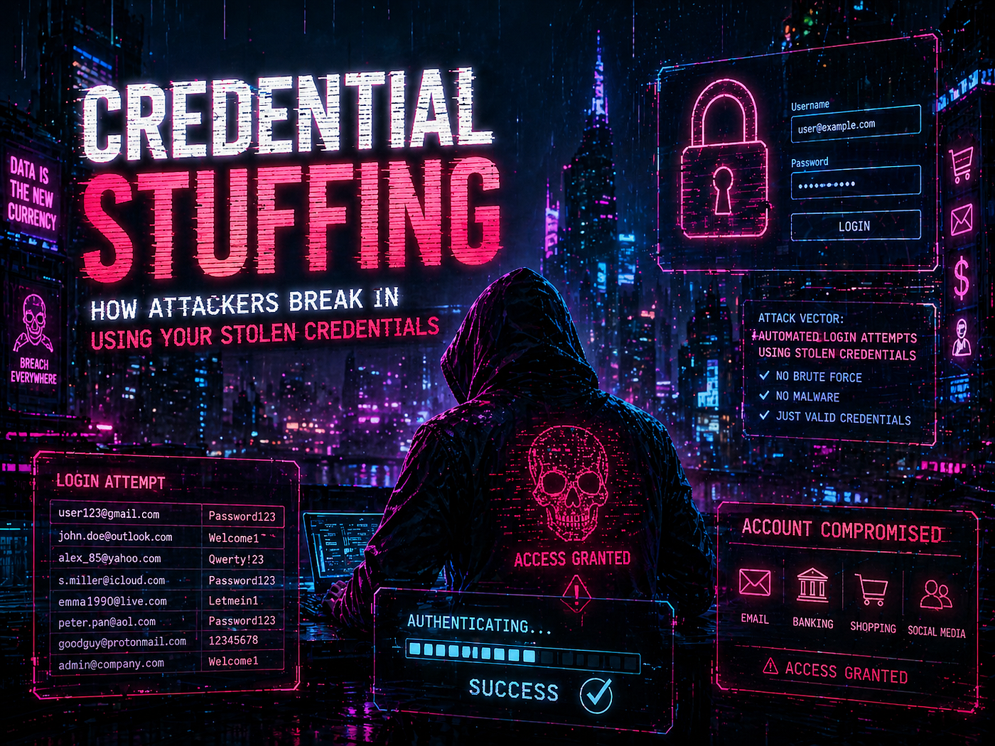 Credential Stuffing Saldırısı: Kalabalığın İçinde Kaybolan Tehdit