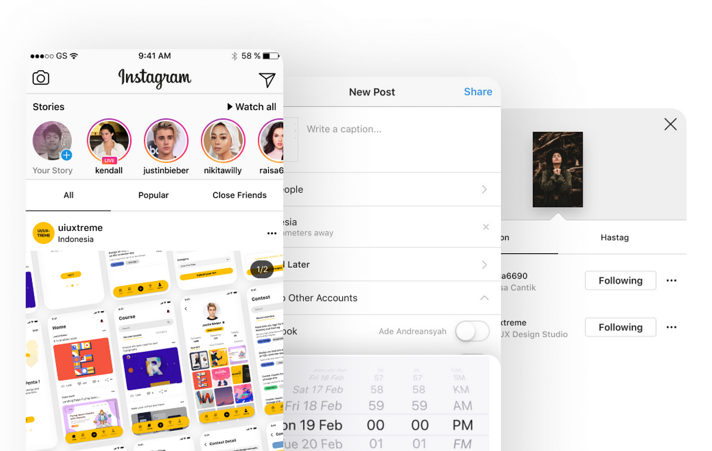 Re-Design — Improving Instagram Timeline, InstaStory & Upload Photo: UX Case  Study | by Ade Andreansyah | RPLGDC Laboratory | Medium