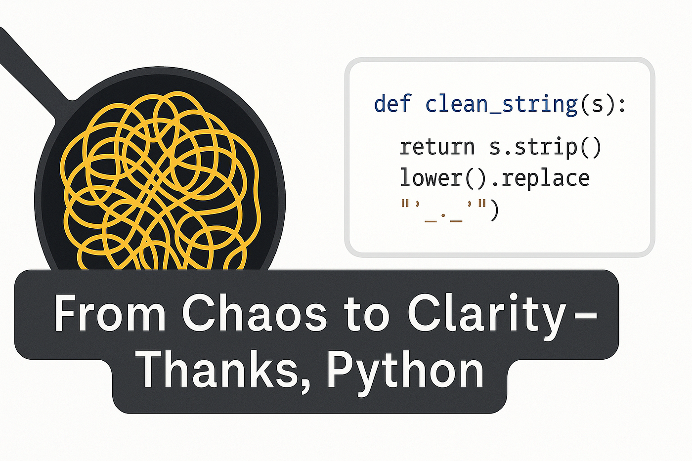 I Used to Write Spaghetti Code — Then I Found This Python Feature