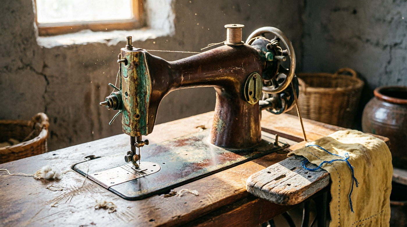The Sewing Machine Stopped, and I Finally Heard the Silence.