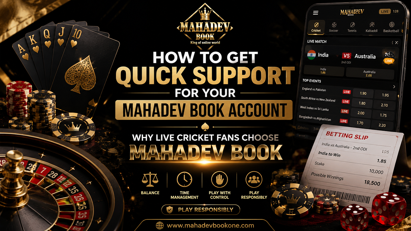 How to Get Quick Support for Your Mahadev Book Account