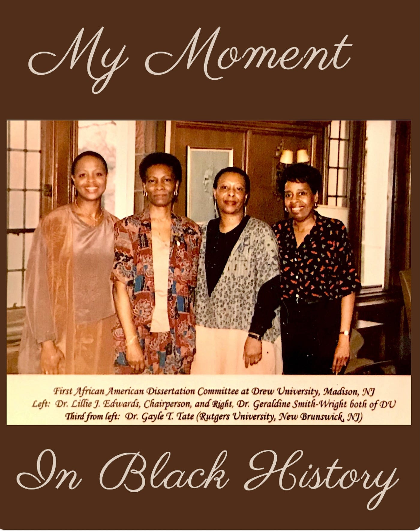 Historians Make History. My dissertation committee members — Dr  