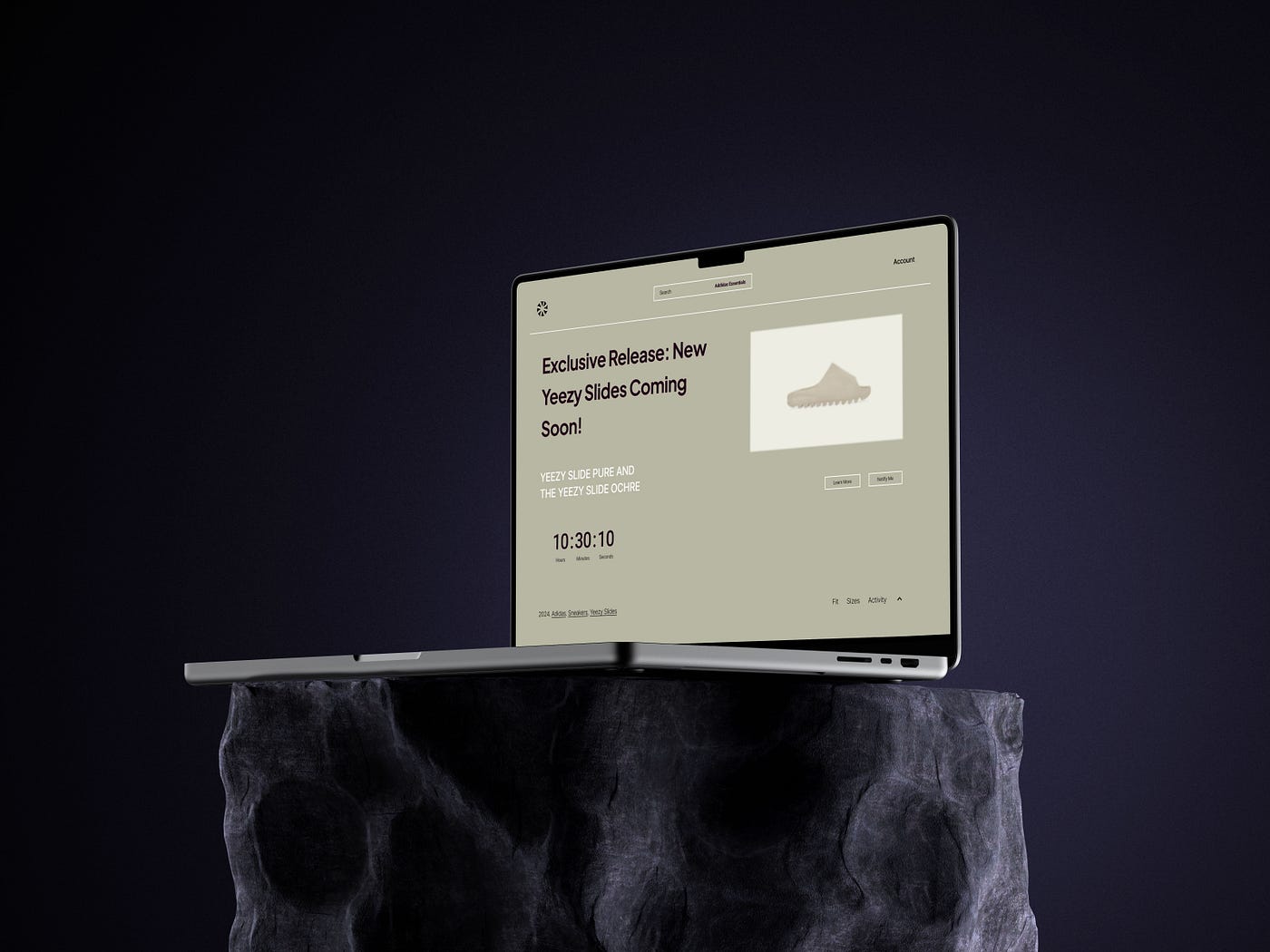 yeezy countdown