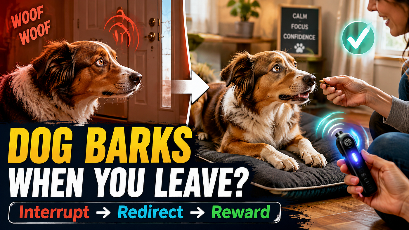 The Separation-Barking Blueprint: Why Does My Dog Bark Constantly When I Leave and How Can I…