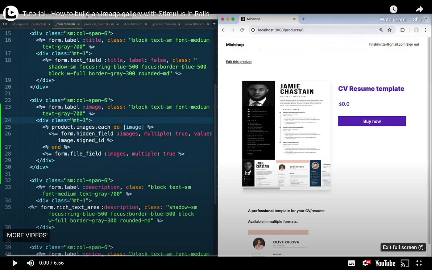 How to build an image gallery with Stimulus in Rails