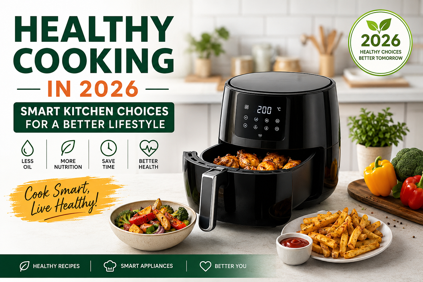 Healthy Cooking in 2026: Smart Kitchen Choices for a Better Lifestyle