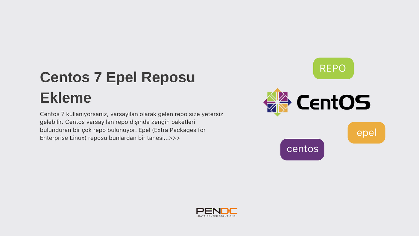 Centos 7 Epel Reposu Ekleme