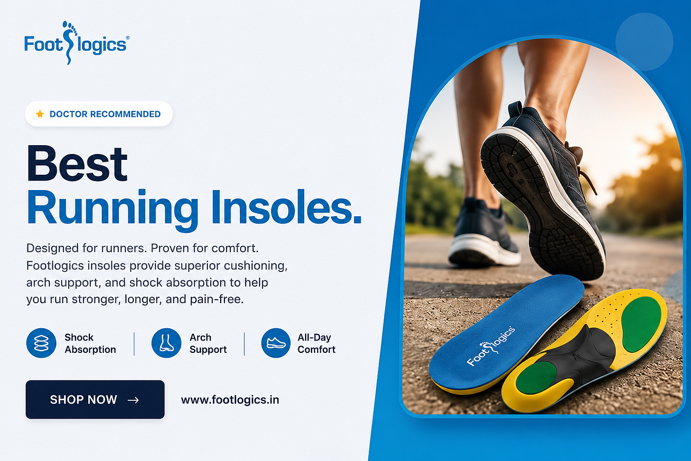Find the Best Running Insoles for Superior Foot Support — Footlogics
