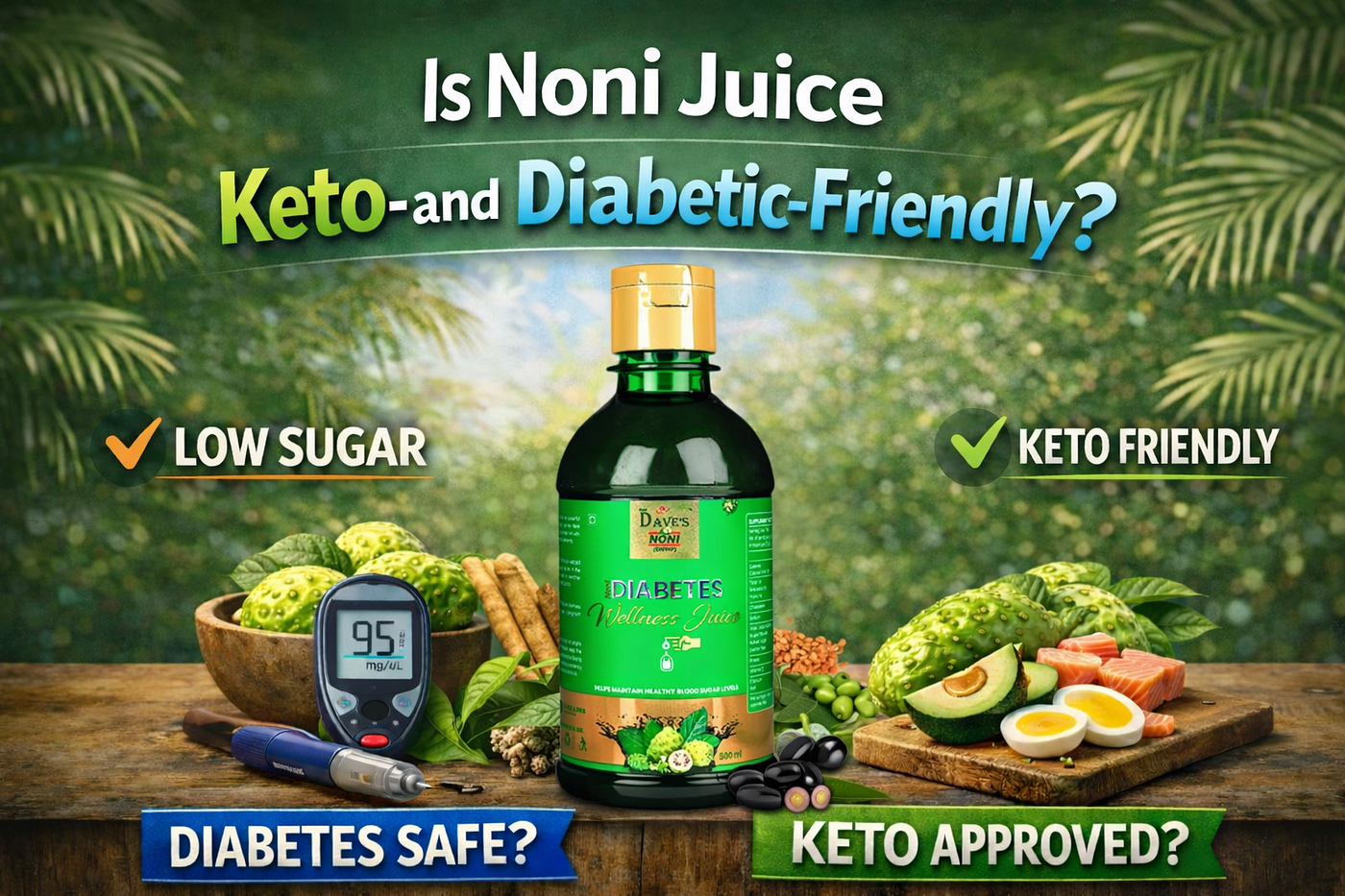 Is Noni Juice Keto- and Diabetic-Friendly?